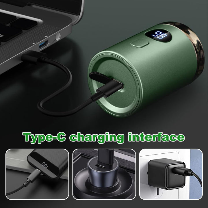 Elektrorasierer Herren, 2 in 1 Tragbarer Elektrischer Mini-Rasierer, Sopami Mini Shaver, Wasserdicht