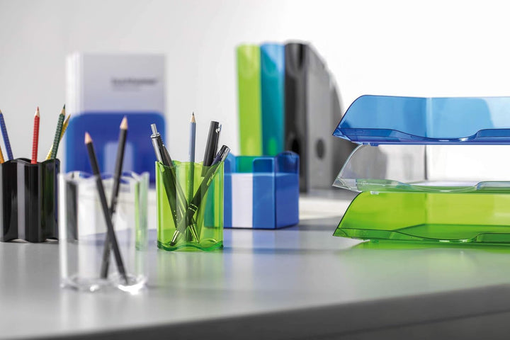 Durable Zettelkasten Trend, transluzent blau, 1701682540, Transluzent blau