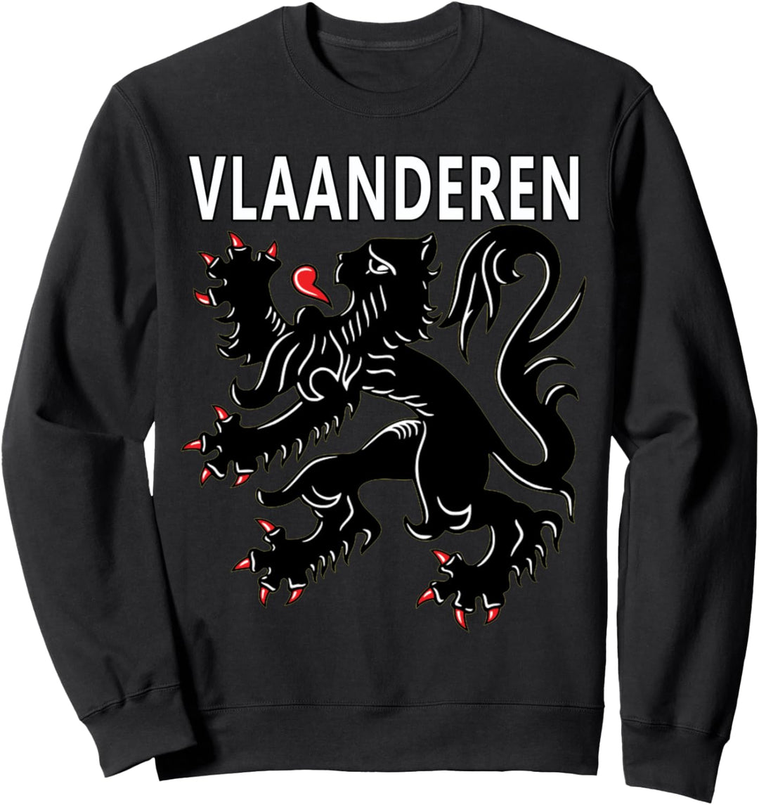 Vlaanderen Lion Flämische Menschen Flandern-Design Sweatshirt
