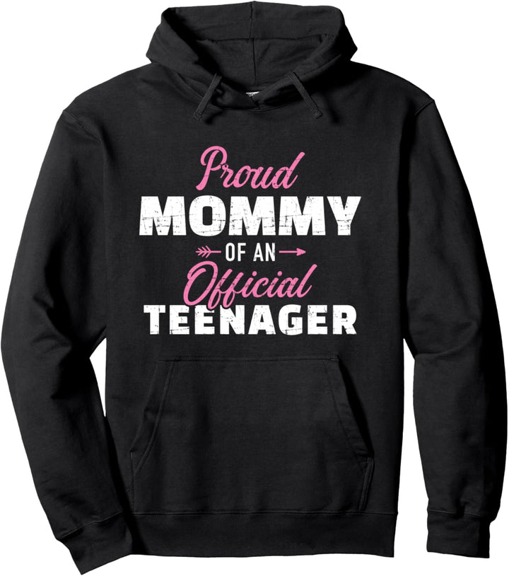 Stolze Mama Teenager 13. Geburtstag Pullover Hoodie