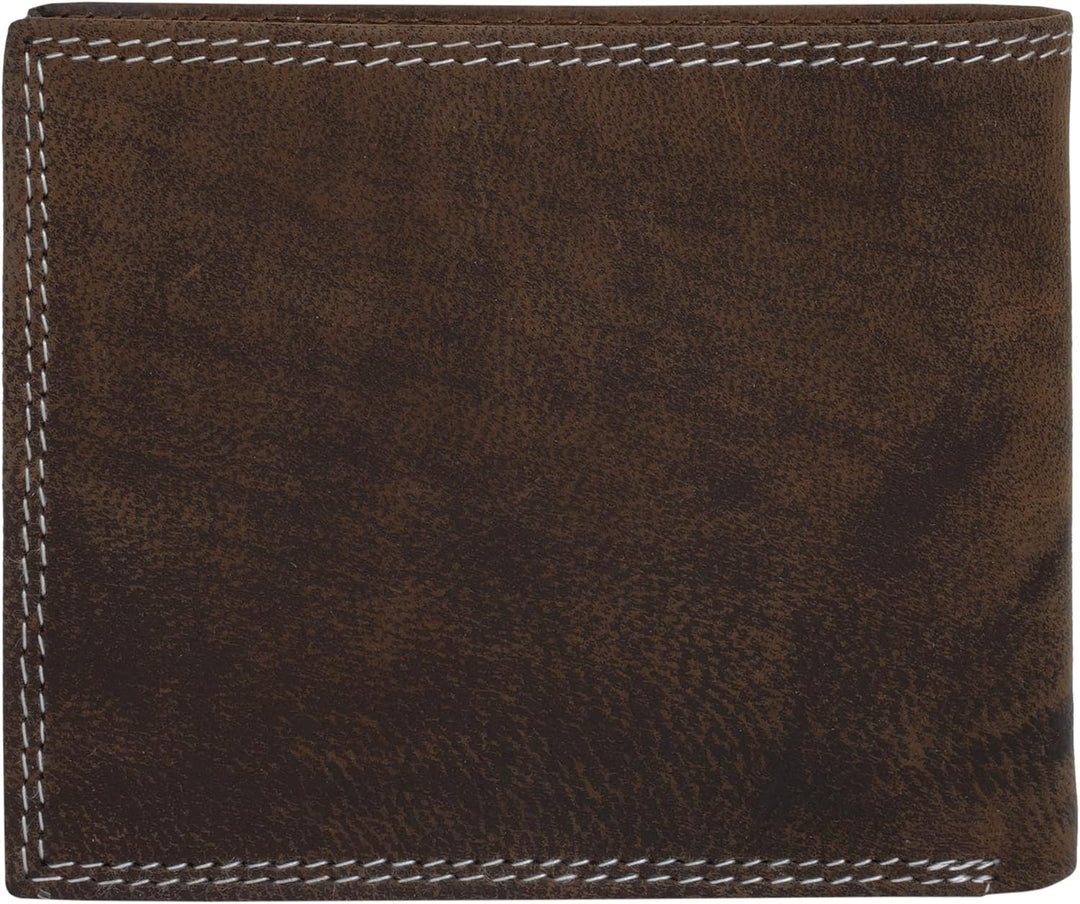 bruno banani Geldbörse Echt Leder braun Herren - 021121, Braun