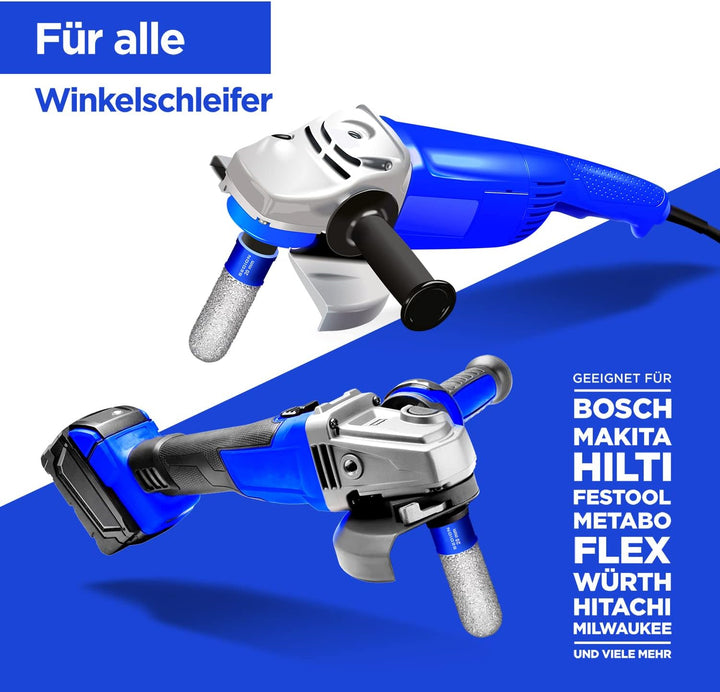 SEDION® Diamantfräser 20mm x M14 Premium - Exzellentes Bohren &amp; Fräsen von harten Fliesen - Fingerfr