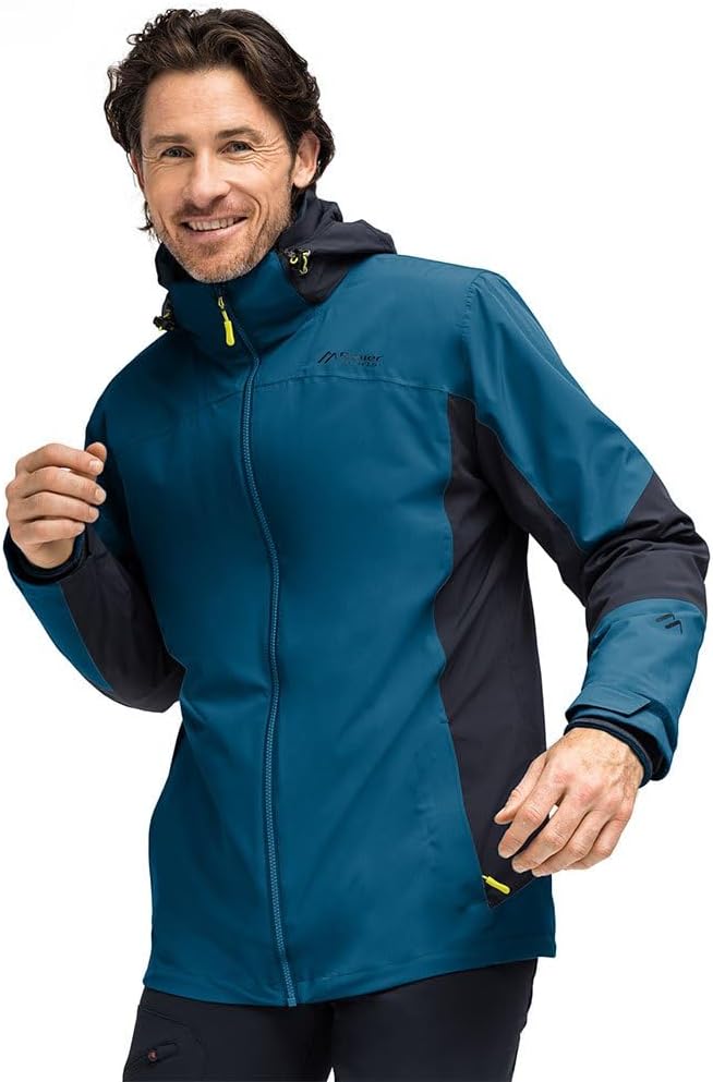 Maier Sports Herren Ribut Jacke Doppeljacke 48 mary p/night sky, 48 mary p/night sky