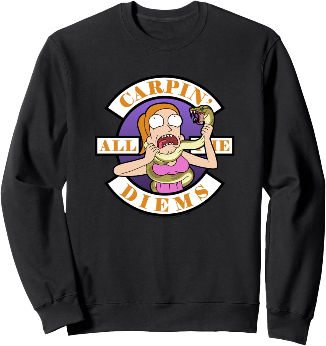Rick and Morty Carp En All Them Diems Sweatshirt