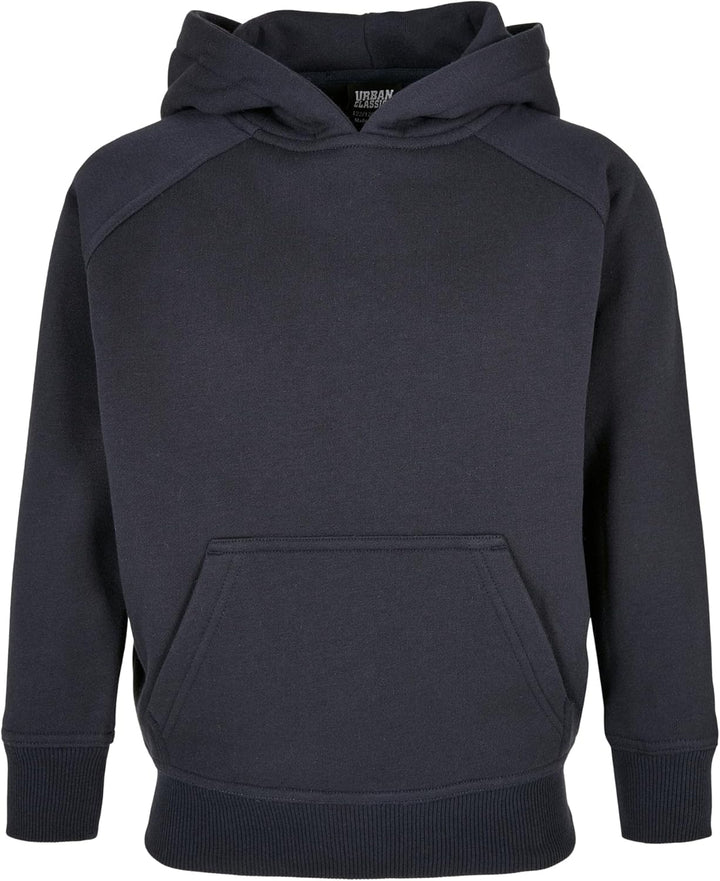 Urban Classics Jungen Boys Blank Hoody Kapuzenpullover S Navy, S Navy
