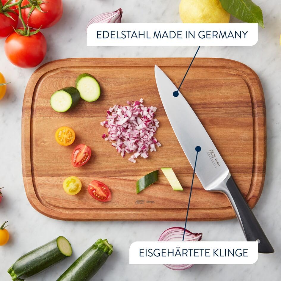 Jamie Oliver by Tefal K26711 Schälmesser 9 cm | hohe Schneideleistung | unverwechselbares Design | w
