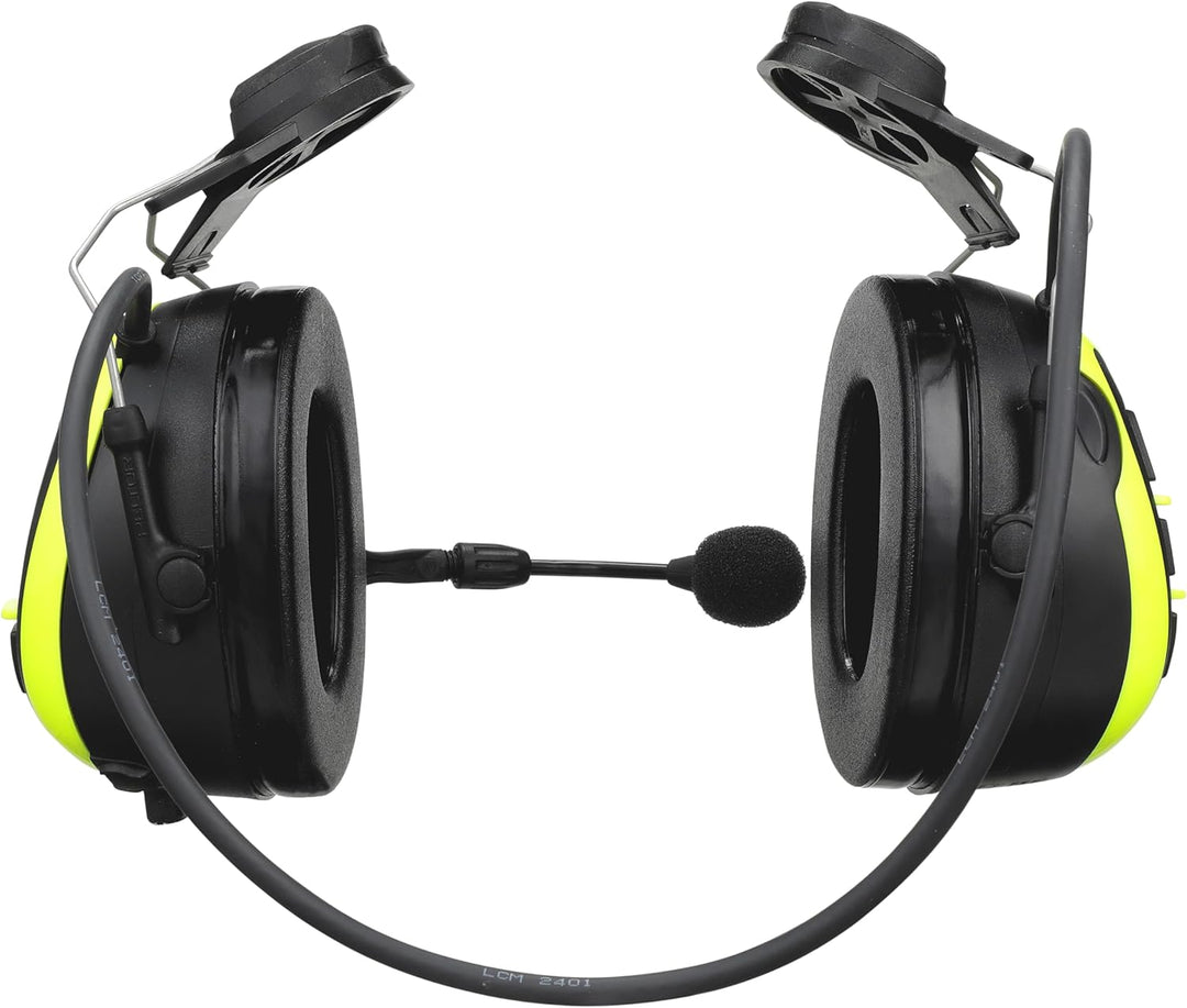 3M PELTOR WS ALERT X+ App, Leuchtendes Gelb, Headset, Kopfband, Helmbefestigung, Bluetooth, MRX21P3E