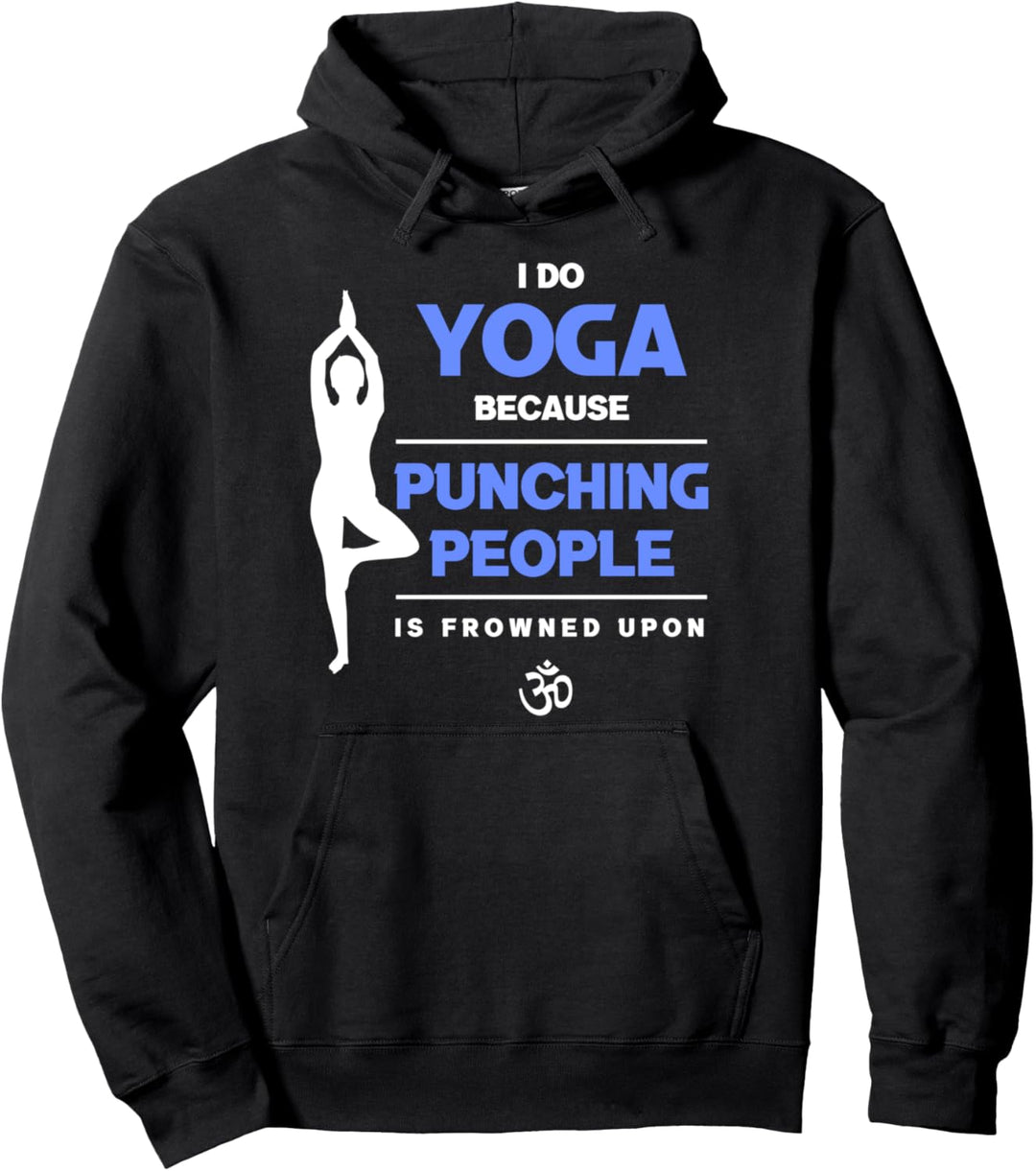 Ich Mache Yoga Entspannen Meditation Meditieren Namaste Pullover Hoodie