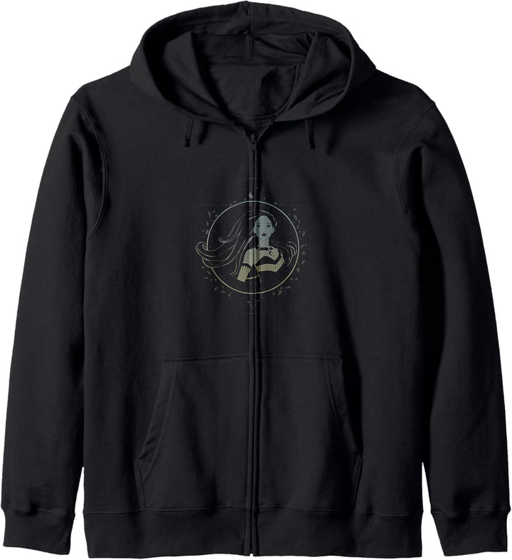 Disney Pocahontas Boho Geo Ombre Compass C1 Kapuzenjacke