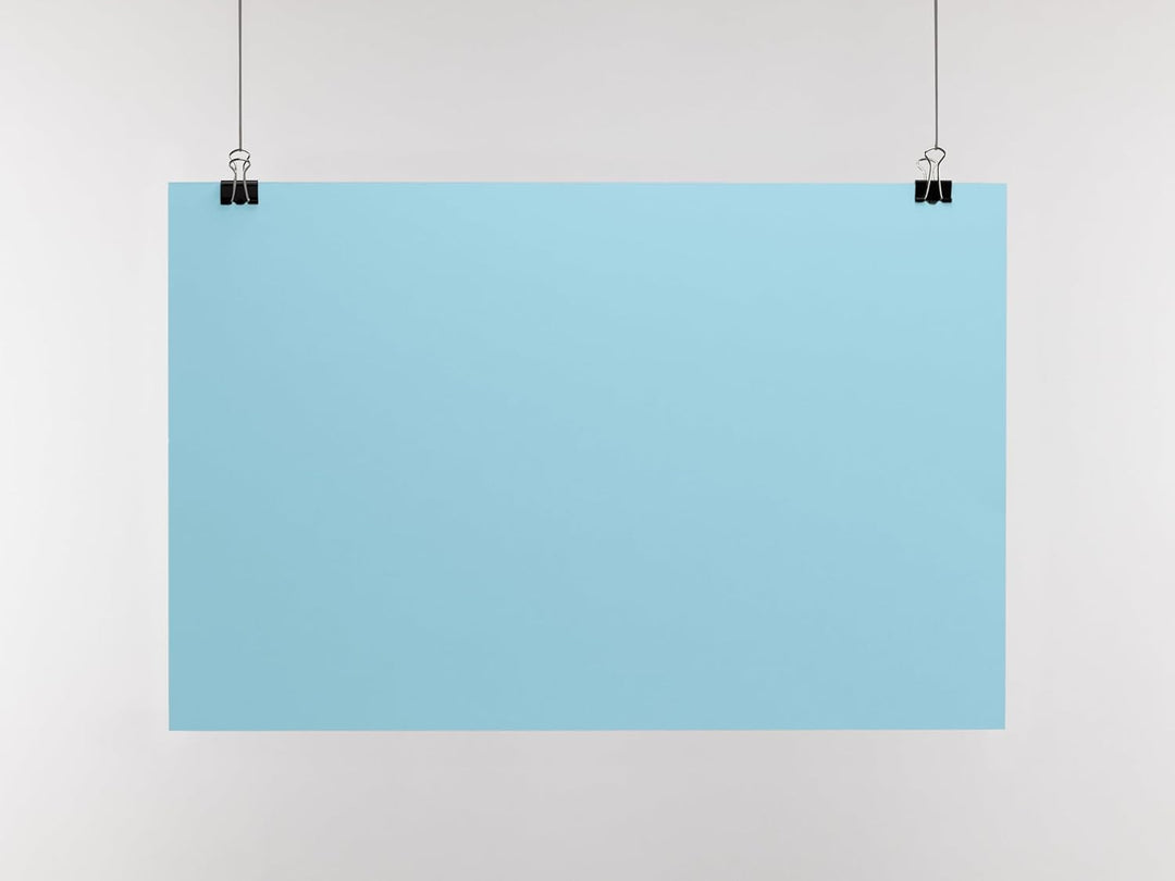 Tonkarton - Tonpapier - Tonzeichenpapier - 100 Blatt DIN A2-160g/m² Farbe: Iceberg-eisblau, Iceberg-