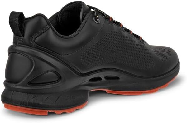 ECCO Herren Biomfjuelm Sneaker 39 EU Black Red, 39 EU Black Red