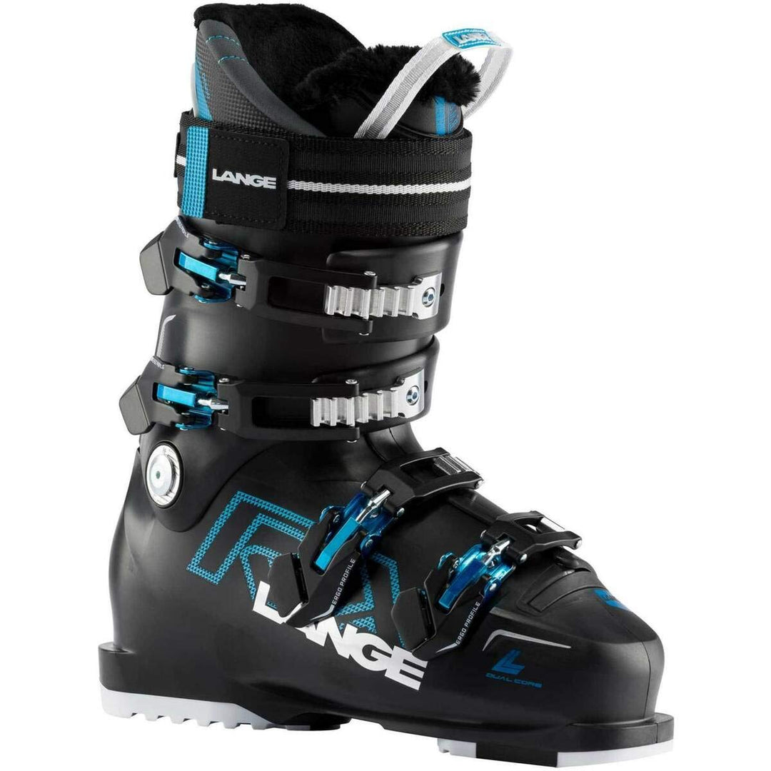 Lange RX 110 W LV (Black-ELEC. Blue) Skischuh Damen schwarz 22.5 MP, 22.5 MP
