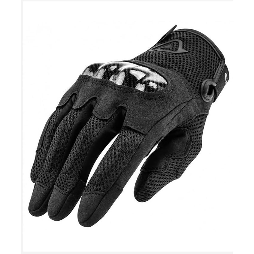 Acerbis Ramsey My Vented Motorrad Handschuhe (Black,XL)
