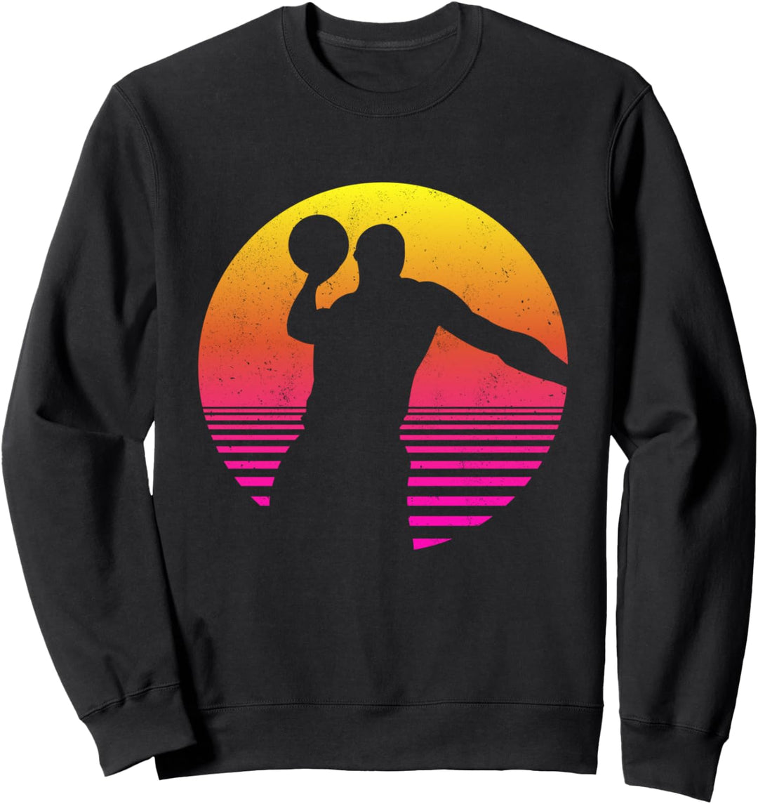 Vintage Retro Basketball Sweatshirt