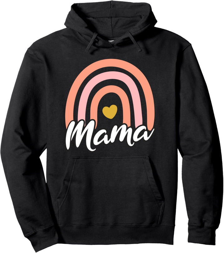 Regenbogen Mama Muttertag Neue Mutter - Muttertag Pullover Hoodie