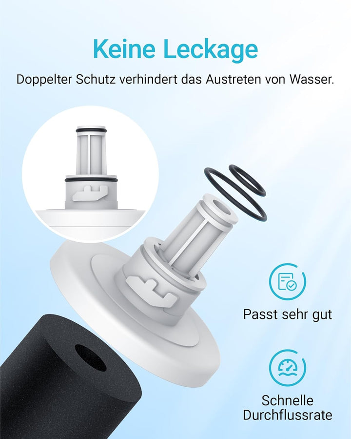 AQUACREST DA29-00003F Kühlschrank Wasserfilter, Kompatibel mit Samsung Aqua Pure Plus DA29-00003F, H