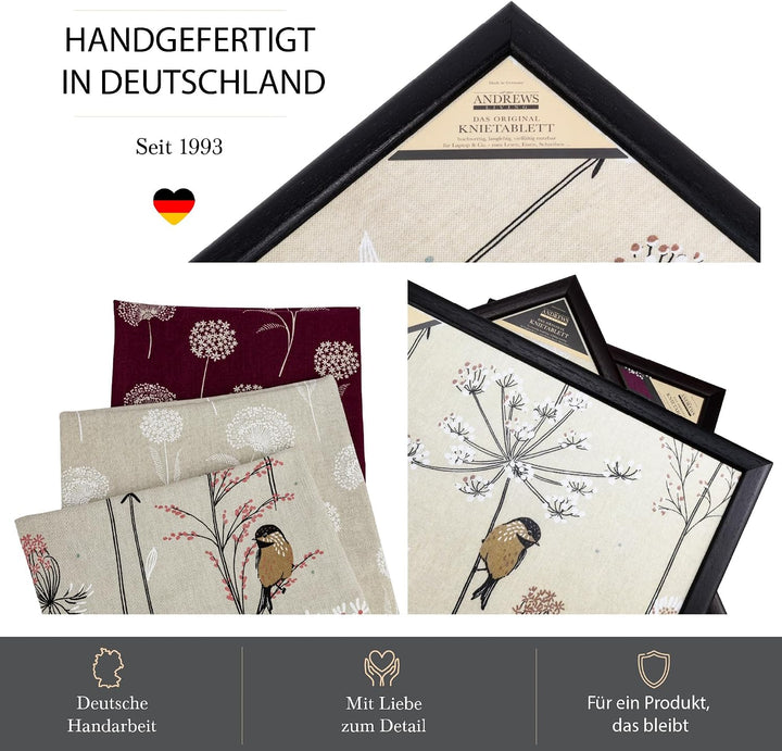 Andrews Living Knietablett mit Kissen Spring