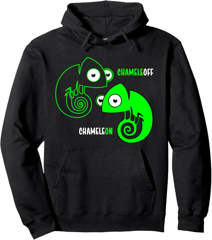 Lustig Cameleon Cameleoff Geschenk Lustiger Spruch Pullover Hoodie