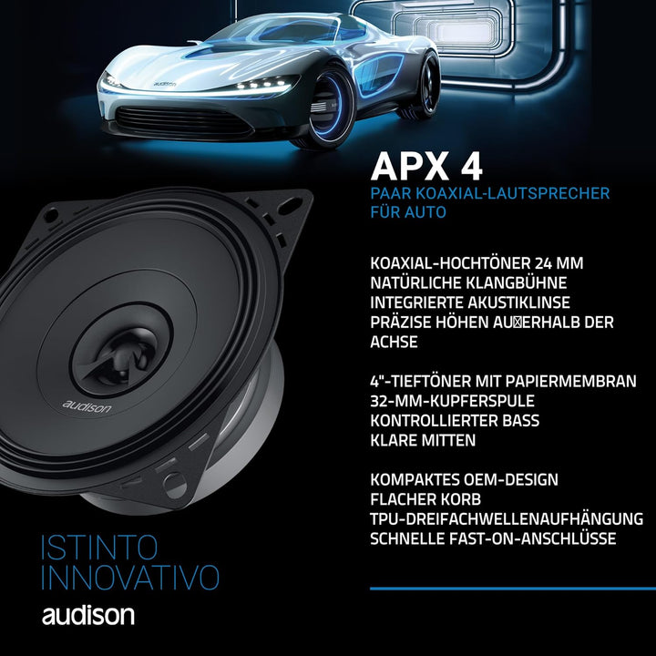 Audison APX4 Lautsprecher