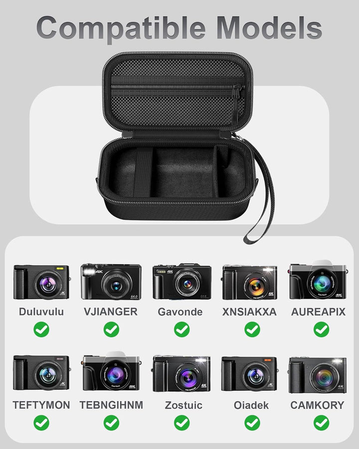ProCase Kameratasche für 4K Digital Kamera + Tragetasche für DJI Neo 2