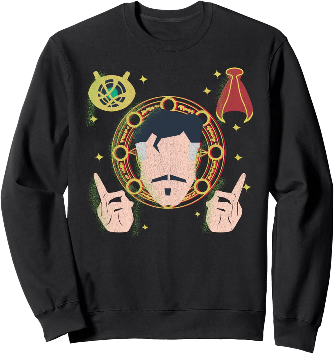 Marvel Doctor Strange Eye Agamotto Cloak Levitation Sweatshirt