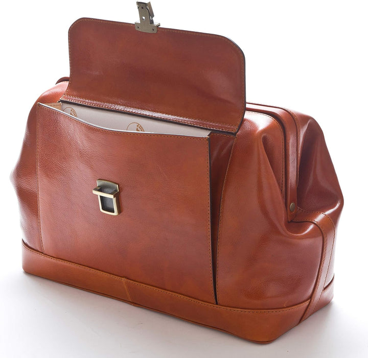 DD Firenze D&amp;D - Arzttasche Classic - Made in Italy Nero, Nero