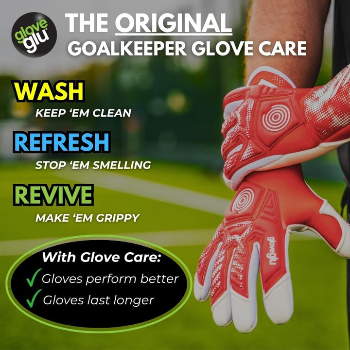 gloveglu Herren and Handschuh Wash 120 ml Original Mini 50 ml Bundle, Schwarz, Einheitsgrösse