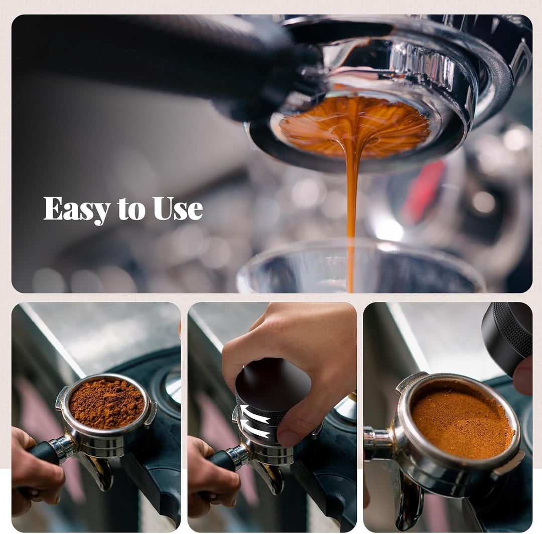 NEUTYPECHIC Coffee Distributor 53mm, Espresso Leveler Ausgleichwerkzeug für 54mm Kaffee Siebträger,