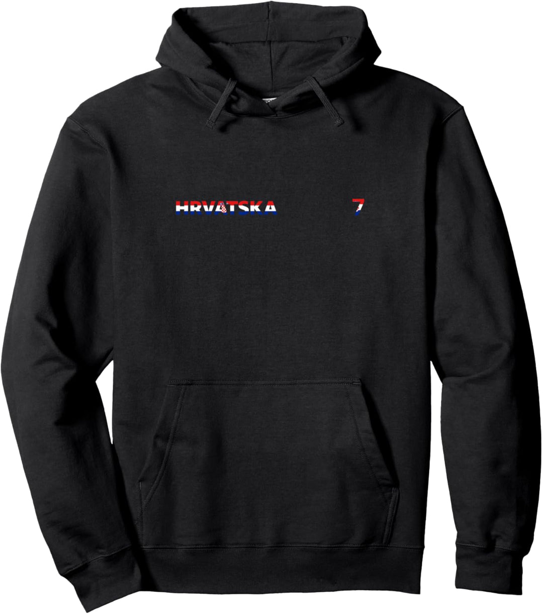 Flagge Kroatien Pullover Hoodie