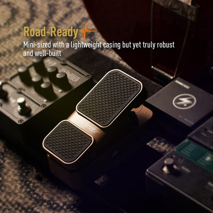 SONICAKE Volume &amp; Expression Pedal EXP Pedal Passive Gitarren Effektpedal Vexpress