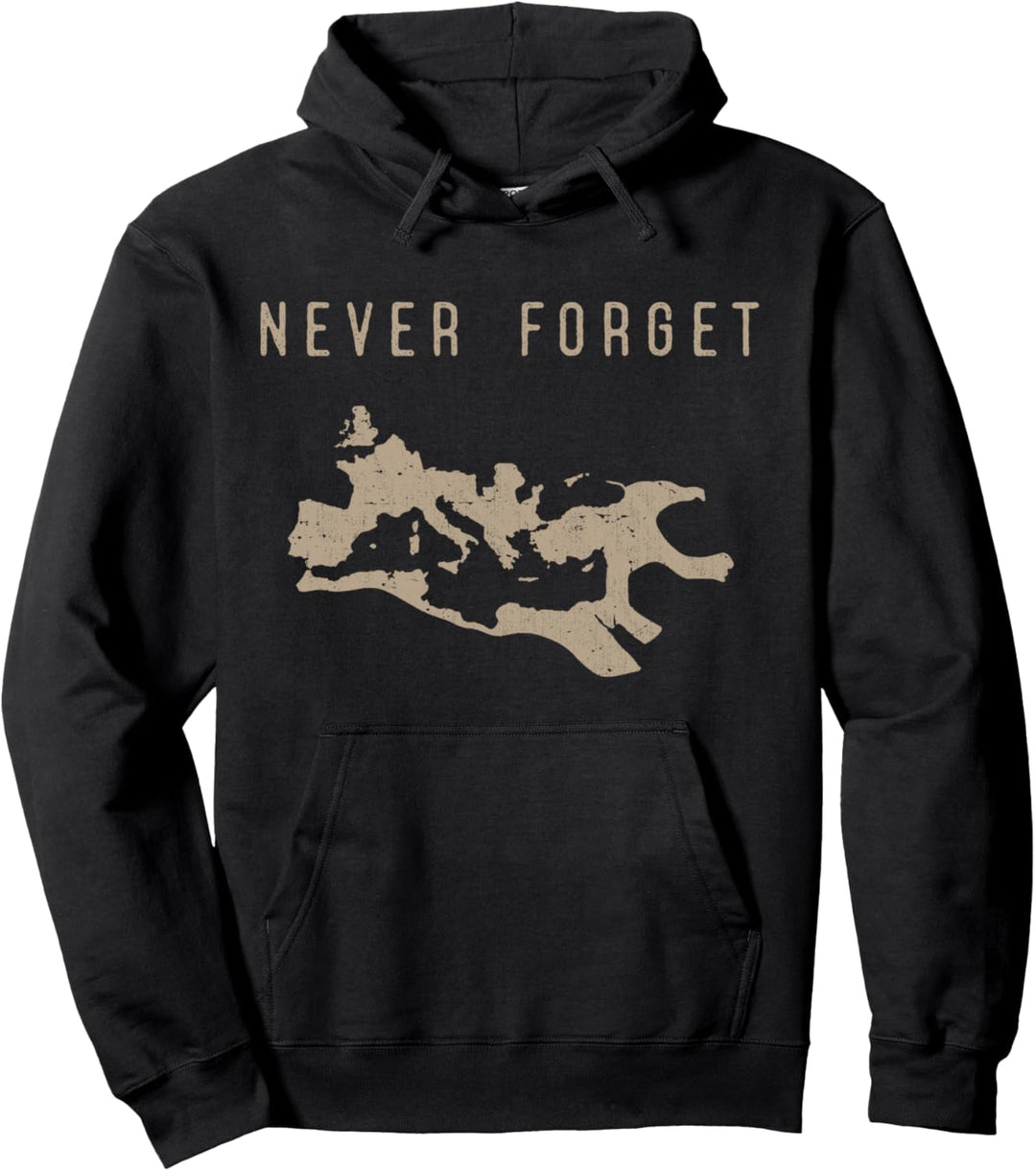 Römisches Reich Karte, Antike Römer, SPQR, Julius Caesar Pullover Hoodie