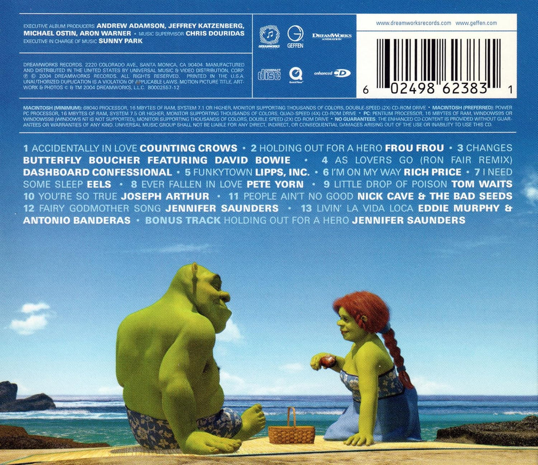 Shrek 2, Audio-CD