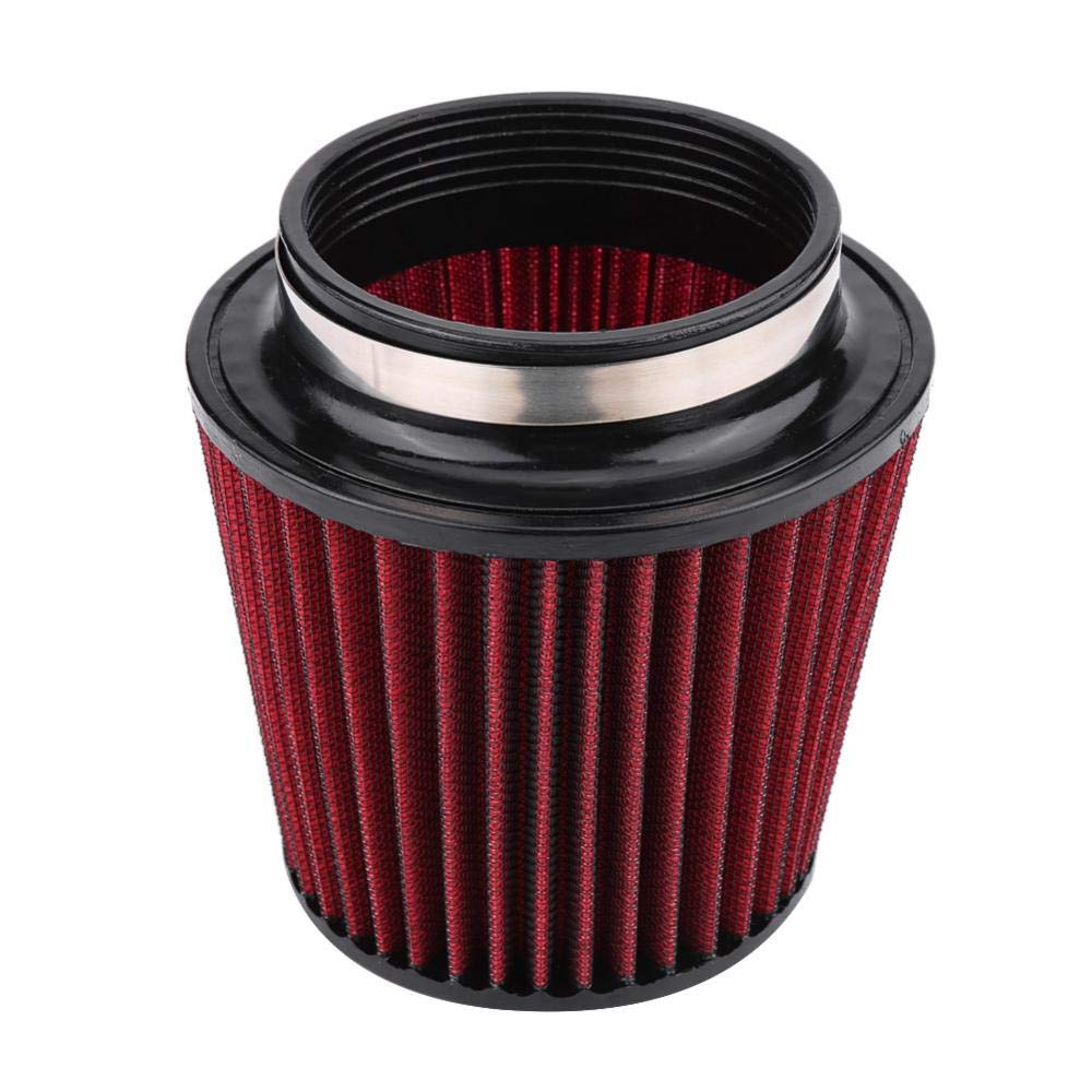 Auto Luftfilter, Luftreiniger Runder, Universal Sportluftfilter Luftfilter Universal Car Modificatio