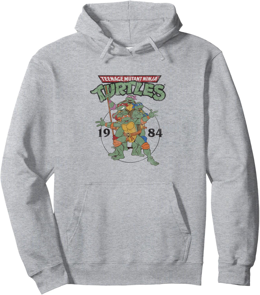 Teenage Mutant Ninja Turtles Classic Circle 1984 Pullover Hoodie