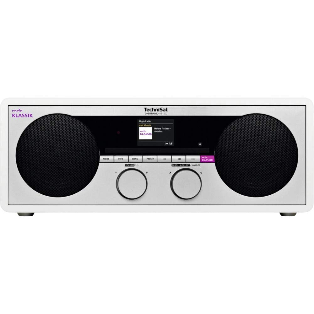 TechniSat 0001/3935 DigitRadio 451 CD weiss