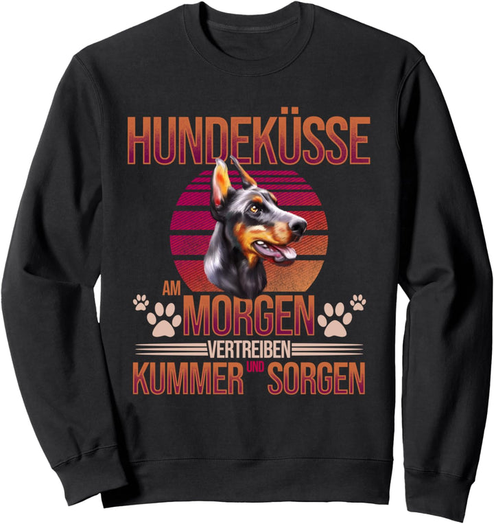Dobermann Hund Pinscher Hunderasse Sweatshirt