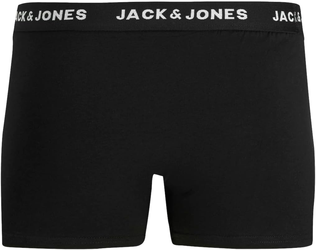 JACK & JONES JACHUEY Trunks 7 Pack NOOS M 7er Pack (Color Mix - Black), M 7er Pack (Color Mix - Blac