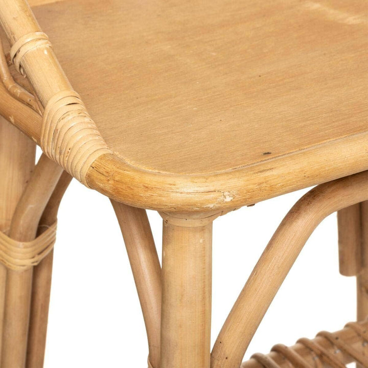Kinder-Nachttisch - Rattan H. 56 cm - Beige - Atmosphera créateur d&