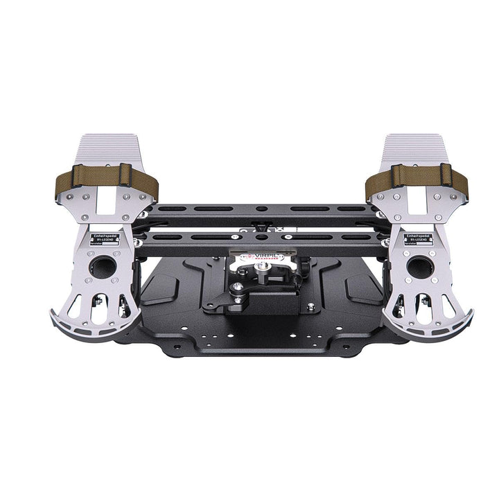 VIRPIL Controls R1-LEGEND Rudder Pedals (3-Achsen Flugsimulator Pedale, PC, Wechselbare Cams, Vollme