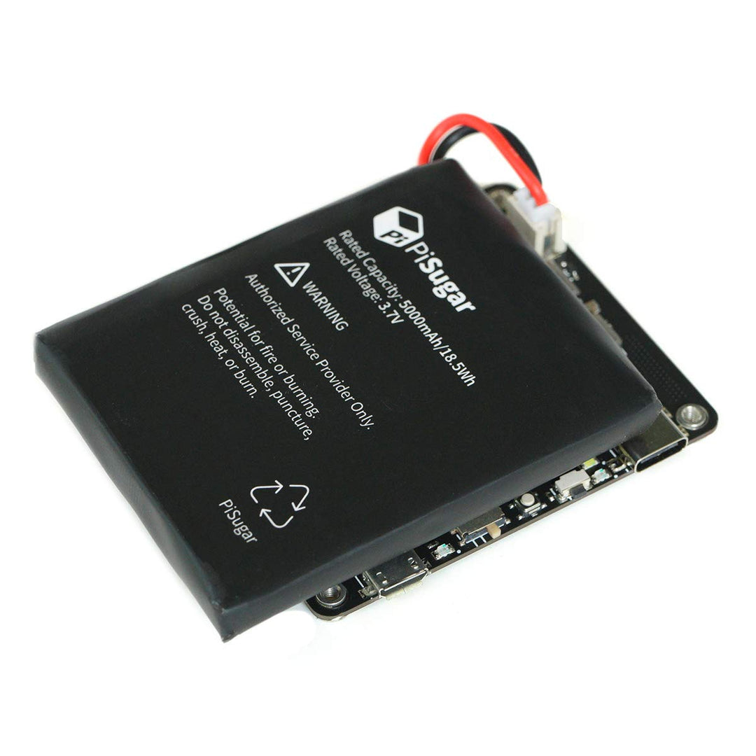 Pisugar 2 Plus Portable 5000 mAh UPS Lithium Battery Power Module Platform for Every Raspberry Pi 3B