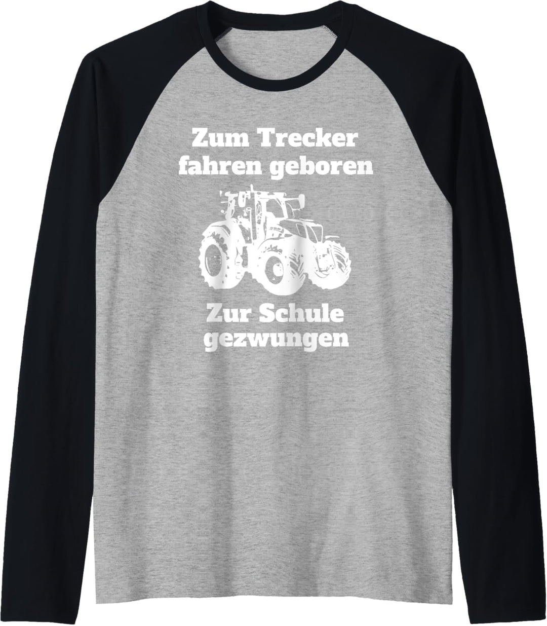 Landwirt Bauer Trecker Traktor Schule Kinder Landwirtschaft Raglan