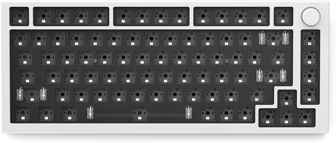 Glorious PC Gaming Race GMMK PRO Top Frame fur mechanische RGB Tastatur (Weiss) Black, Black