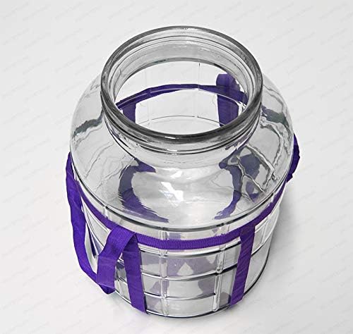 Browin Multifunktions Gärballon Universelles Glas mit Gärsystem Gärbehälter Glasballon Grösse zur Wa