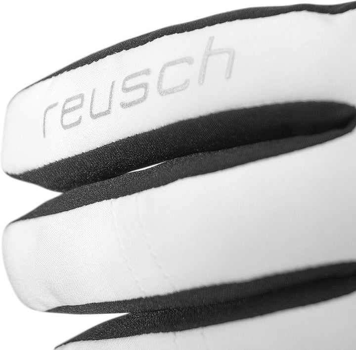 Reusch Damen Handschuhe Helena R-tex Xt Extra Warm, Wasserdicht, Atmungsaktiv 7 Weiss / Schwarz, 7 W