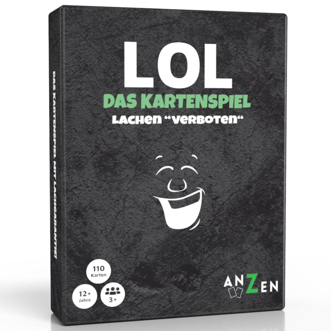 LOL - Das Kartenspiel - Lachen verboten | Lustiges Partyspiel mit Lachgarantie | Gesellschaftsspiel