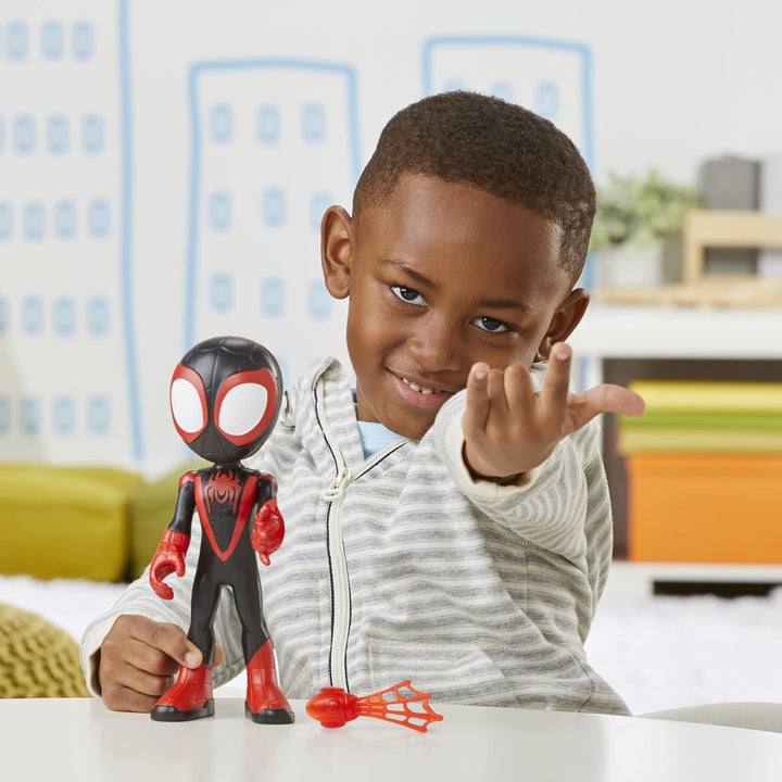 Marvel Spidey and His Amazing Friends Supersized Hero 22.5-cm Action Figures 3-Pack MEGA MULTIPACK,