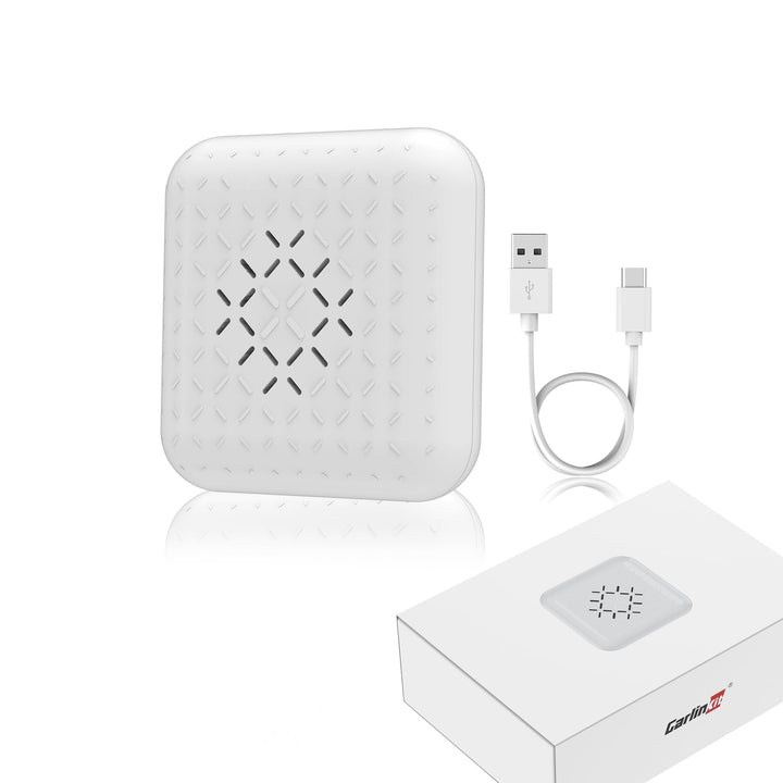 CarlinKit 3.0 Mini Wireless CarPlay Adapter für werkseitig verkabelte CarPlay Autos, kompatibel mit