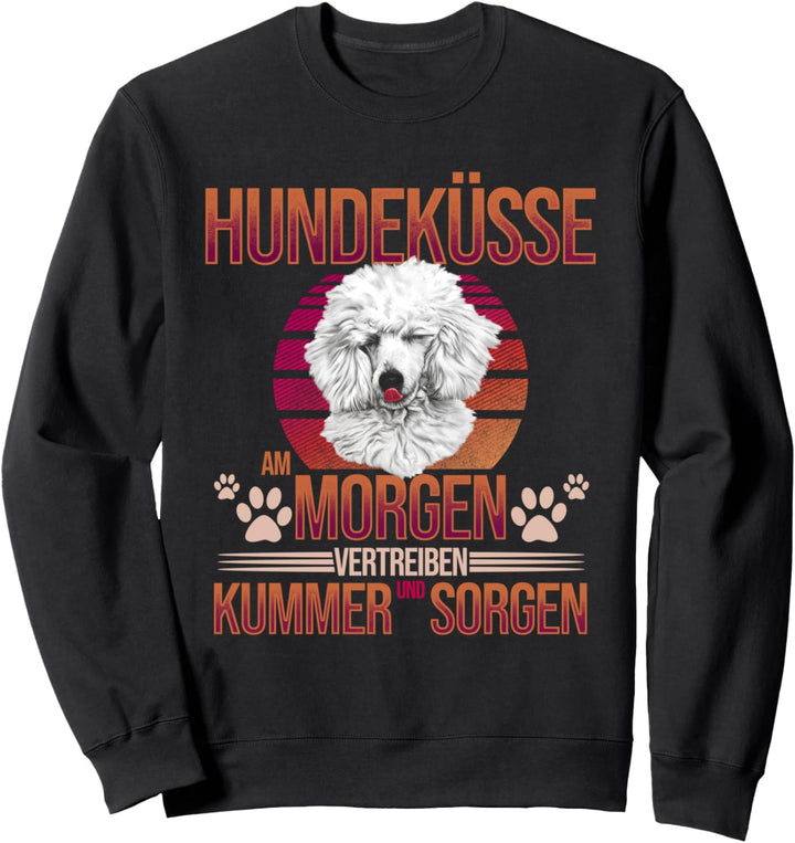 Pudel Hund Geschenke Hunderasse Sweatshirt