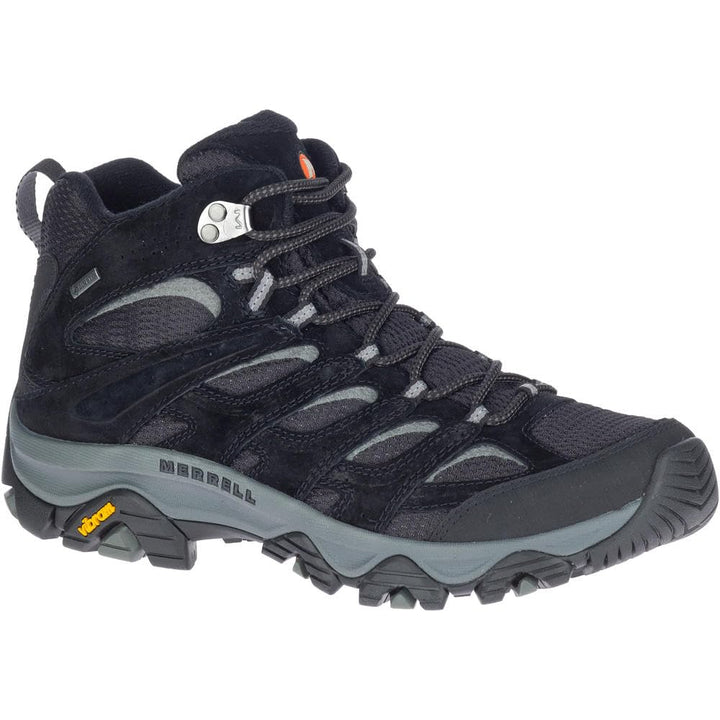 Merrell Herren Moab 3 Mid GTX Wanderstiefel 42 EU Black Grey, 42 EU Black Grey