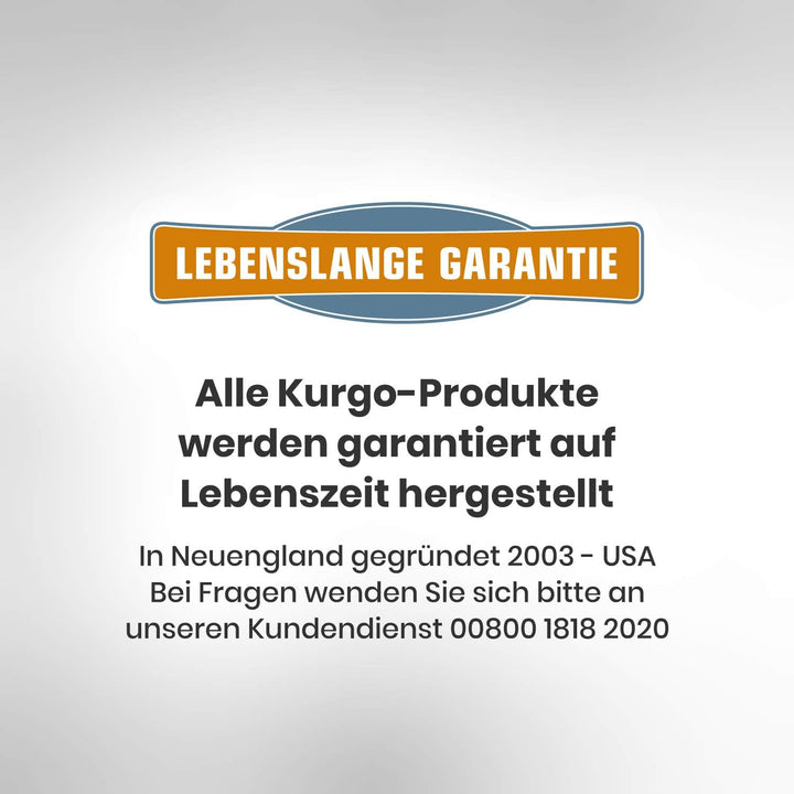 Kurgo Tru-Fit Autosicherheitsgeschirr für Hunde, Mit gepolstertem Brustteil und D-Ring, Mit Autogurt